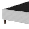 Cama Box Casal + Colchão Molas Ensacadas Attractive Umaflex (138x188x63cm) Branco - 9