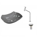 Ver imagem 2 de Kit Cuba L42 com Torneira Link 1062 Metal e Válvula 1'' Compace