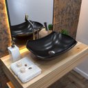 Ver imagem 1 de Kit Cuba L42 com Torneira Link 1062 Metal e Válvula 1" Compace