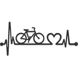 Aplique De Parede Decorativo Em Mdf 6mm Ciclismo Bike Paixão - 2