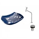 Ver imagem 2 de Kit Cuba L42 com Torneira Link 1062 Metal e Válvula Click 1''b Compace