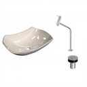 Ver imagem 2 de Kit Cuba L42 com Torneira Link 1062 Metal e Válvula Click 1''b Compace