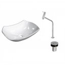 Ver imagem 2 de Kit Cuba L42 com Torneira Link 1062 Metal e Válvula Click 1''b Compace