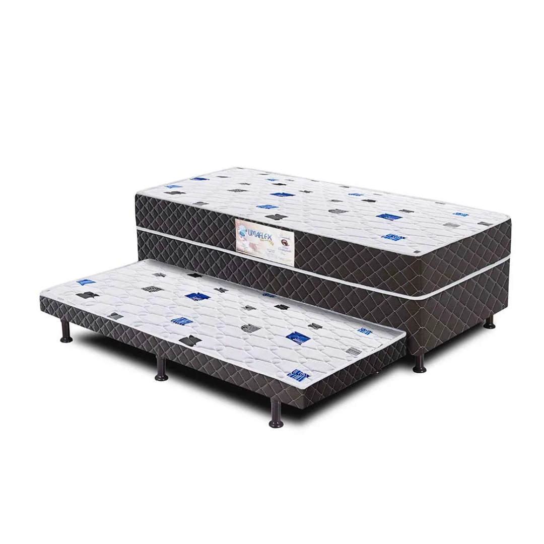 Cama Box Conjugado Madri Plus 88x188 com Cama Auxiliar Umaflex - 3