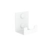 Gancho de Parede Toalha Cabide Banheiro Branco ELG - 5