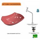 Ver imagem 3 de Kit Cuba L42 com Torneira Link 1062 Metal e Válvula Click 1 1/2" Compace