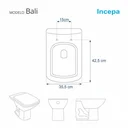 Ver imagem 2 de Assento Sanitario Poliester Bali Vermelho Translucido para vaso Incepa