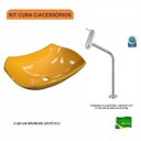 Ver imagem 3 de Kit Cuba L42 com Torneira Link 1062 Metal 1/4 Volta