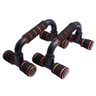Suporte Fixo Flexão de Braço Barra Chão Ergonômica Fitness - 1