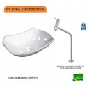 Ver imagem 3 de Kit Cuba L42 com Torneira 1062 Metal 1/4 Volta