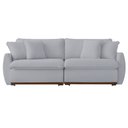 Ver imagem 6 de Sofá Cama 210 Cm Braço 15 Cm Retrátil e Reclinável Inova Meu Sofá Online