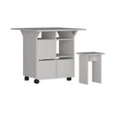 Ver imagem 1 de Mesa Tampo Dobrável 4 Bancos Nova Mobile Branco