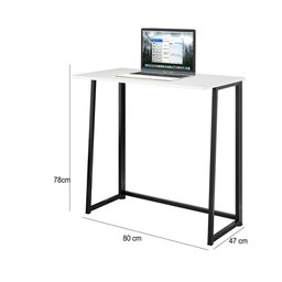Escrivaninha Dobrável Fit Prática Home Office Escritório - 3