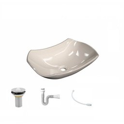 Kit Cuba L42 com Válvula 1" + Sifão Pvc e Flexível Compace - 2