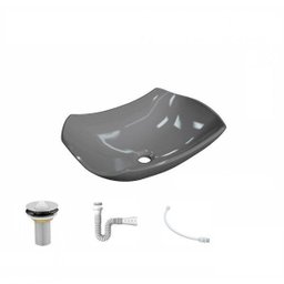 Kit Cuba L42 com Válvula 1" + Sifão Pvc e Flexível Compace - 2