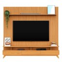 Ver imagem 7 de Rack com Painel Ripado para Tv até 85 Polegadas 230x250cm 100% Mdf Yucca CabeCasa MadeiraOriginals
