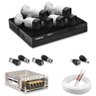 Kit 6 Câmeras de Segurança Intelbras Full Hd 1080p com Dvr Mhdx 1208 1080p | Completo 100% - 1