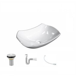 Kit Cuba L42 com Válvula 1" + Sifão Pvc e Flexível Compace - 2