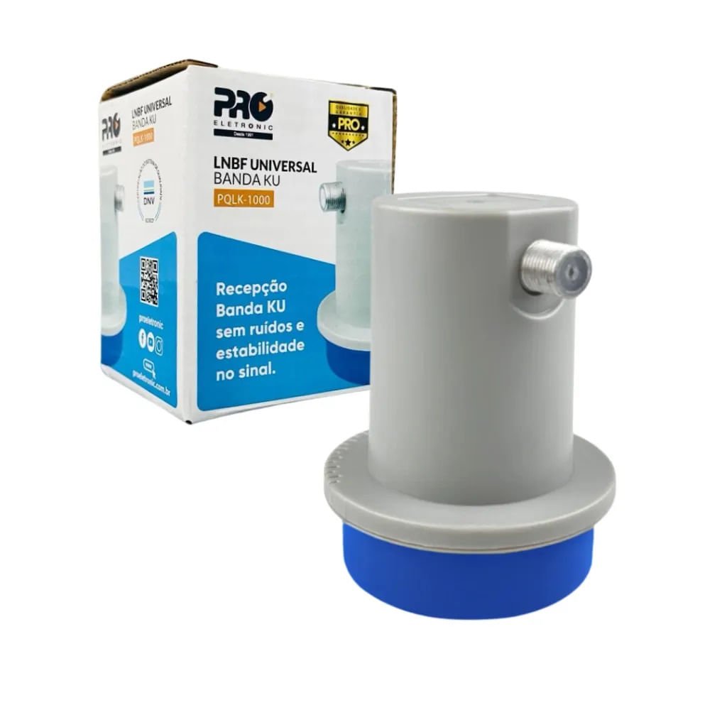 Kit Receptor Satpro Hd Proeletronic - Antena + Receptor + Lnbf + Cabo 15m - 3