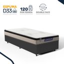 Ver imagem 2 de Cama Box com Colchão Gazin de Espuma D33 Pillow In Force Mid Solteiro 88cm