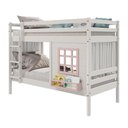 Ver imagem 5 de Beliche Infantil com Janela e Cortina Madeira Maciça Branco/ Rosa Housin