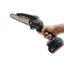 Ver imagem 2 de Mini Motosserra Eletrica 48v Bateria Recarregavel sem Fio 6 Polegadas Corta Lenha Arvore Galho Bambu