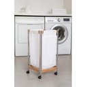 Ver imagem 2 de Cesto Roupas Sujas Retangular Banheiro e Lavanderia Essence