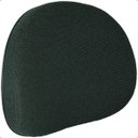 Ver imagem 1 de Kit C/ 5 Encosto Cadeira Executiva em Tecido Verde e Preto
