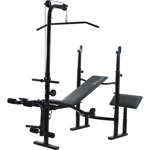 Banco Supino Sp-3300 Pró Poli Sports Torre de Puxada Banco Scott e Mesa Romana