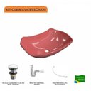 Ver imagem 3 de Kit Cuba L42 com Válvula Click 1''g + Sifão Pvc e Flexível Compace