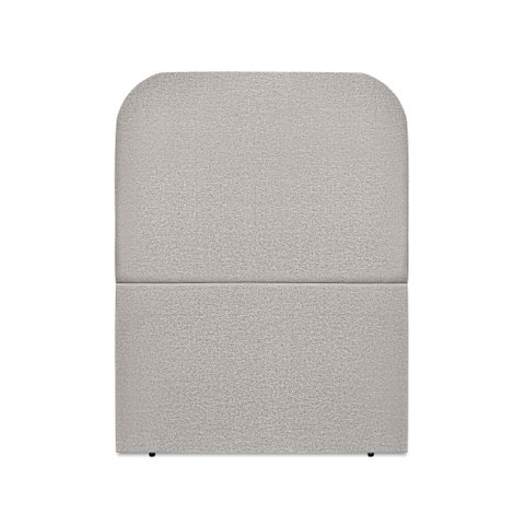 Cabeceira Estofada Queen Alana 90cm Linho Cinza
