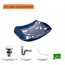 Ver imagem 3 de Kit Cuba L42 com Válvula Click 1"g + Sifão Cromado e Flexível Compace