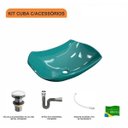 Ver imagem 3 de Kit Cuba L42 com Válvula Click 1"g + Sifão Cromado e Flexível Compace
