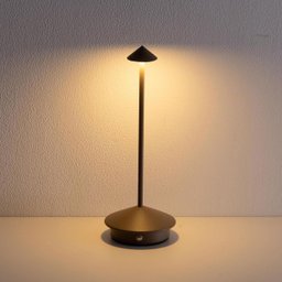 Luminaria de Mesa Led 3 Tons Controle de Intensidade Abajur Usb Bateria Recarregavel Casa Quarto Cab - 3