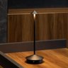 Luminaria de Mesa Led 3 Tons Controle de Intensidade Abajur Usb Bateria Recarregavel Casa Quarto Cab - 4