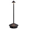 Luminaria de Mesa Led 3 Tons Controle de Intensidade Abajur Usb Bateria Recarregavel Casa Quarto Cab - 7