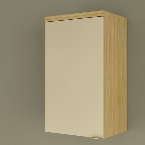 Armário Aéreo 1 Porta 40cm Ellite Yescasa Amarelo/Canary/Off White