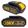Furadeira Parafusadeira S Fio 36v 2 Baterias Portatil Bivolt - 4