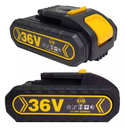 Ver imagem 4 de Furadeira Parafusadeira S Fio 36v 2 Baterias Portatil Bivolt