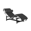 Ver imagem 1 de Chaise Lc-4 Cromada em Sued Preto