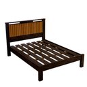 Ver imagem 1 de Cama Casal Caio com Painel Aveludado MDF Mocaccino Naturale Casah