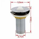 Ver imagem 6 de Kit Cuba L42 com Válvula Metal 1'' Compace