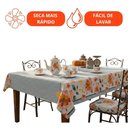 Ver imagem 4 de Toalha de Mesa 4 Lugares Lepper Pop Quadrada 1,40x1,40m Algodão Poliéster Floral Manjar