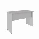 Ver imagem 3 de Mesa Retangular New City Pé Painel 120 cm Cinza Cristal Gebb Work