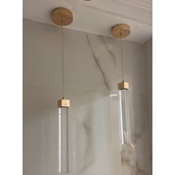 Pendente Cristal Tubo 30cm:2 Unidades - 6