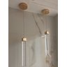 Pendente Cristal Tubo 30cm:2 Unidades - 6