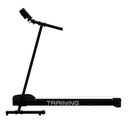 Ver imagem 7 de Esteira Ergométrica Elétrica Athletic Training Bivolt 12km/h Residencial Suporta 120kg Dobrável