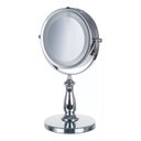 Ver imagem 1 de Espelho de Mesa com Led a Pilha Camarim Penteadeira Dupla Face Zoom 5x para Maquiagem