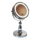 Ver imagem 5 de Espelho de Mesa com Led a Pilha Camarim Penteadeira Dupla Face Zoom 5x para Maquiagem