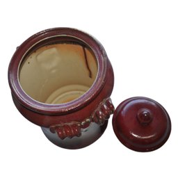 Guardião da Essência Oriental: Pote Cerâmico Chinês com Tampa - 3